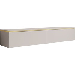 Meubella - TV-Meubel Assunta - Beige - 180 cm