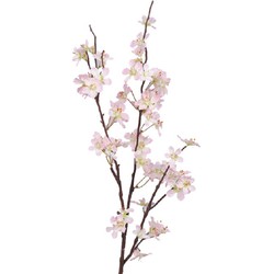9x Stuks roze appelbloesem kunstbloem/tak met 57 bloemetjes 84 cm - Kunstbloemen