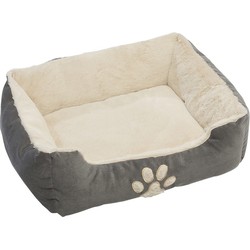 Pet Comfort Hondenmand/hondenkussen - grijs - 48 x 60 x 18 cm - Huisdieren kussen - Dierenmanden