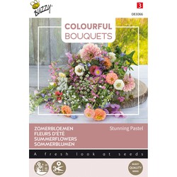 Colourful Bouquets, Stunning Pastel gemengd