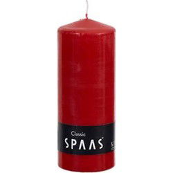 Cylinder d8h20 cm rood