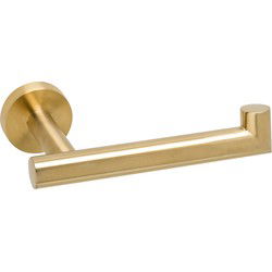 XIVADA Toiletrolhouder Mano - Inclusief schroefset - Rvs - Goud