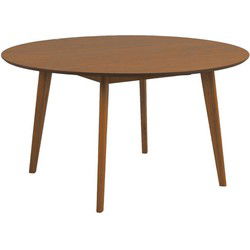 Eettafel Walnoot Rond - 104x104x76cm - Levi
