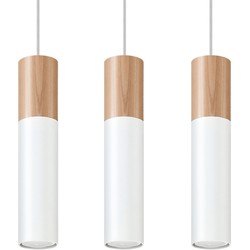 Hanglamp modern pablo wit