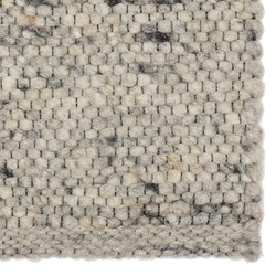 Wollen Vloerkleed Milano 02 De Munk Carpets Grijs/Antraciet - 200 x 300 cm - (L)