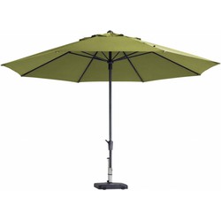 Stokparasol Timor dia. 400 cm sage green zonwering - Madison