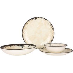 Rinart Serviesset (Large) - Vega - 24 delig - 6 Personen - Porselein
