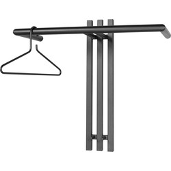 Spinder Design kapstok Senza 1 - Zwart - 2 haken