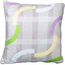 Sierkussen met paspel ca. 50x50 cm Tess purple Madison