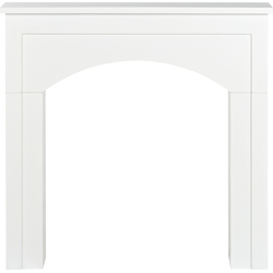 Beliani BUSSELTON - Schoorsteenmantel-Wit-MDF