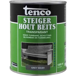 Steigerhoutbeits grey wash 1l verf/beits - tenco