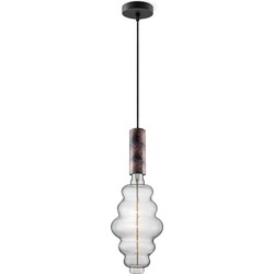 Home sweet home hanglamp Saga roest Cloud - helder