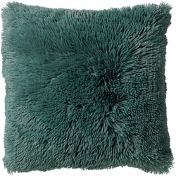 Dutch Decor FLUFFY - Sierkussen 60x60 cm - superzacht - XL kussen - Sagebrush Green - groen - Dutch Decor