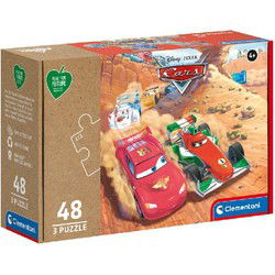 Clementoni Puzzel Disney Cars 3x48 Stukjes