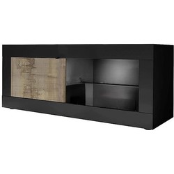 Kleine TV-meubel 1 deur zonder verlichting Initial - L140 cm