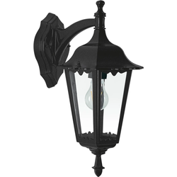 240v muurlamp ancona zwart
