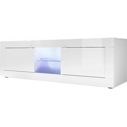Tv-meubel 2 deuren zonder verlichting L180 cm - Initial