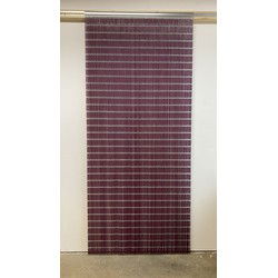 Vliegengordijn Aubergine recht - kant en klaar 92 x 209