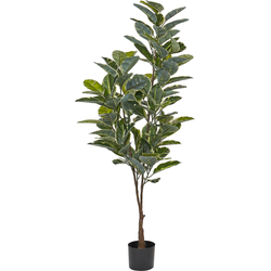 Beliani FICUS ELASTICA - Kunstplant-Groen-Synthetisch materiaal