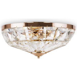 Maytoni - Plafondlamp Facet - Goud - Ø39,6