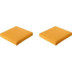 Madison -  Lounge Profi-Line Zitkussen Panama golden glow - Ca. 60x60 cm - Set van 2