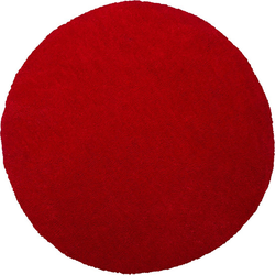 Beliani DEMRE - Hoogpolig-Rood-Polyester