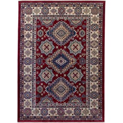 Isfahan Klassiek rood vloerkleed - 80 X 150 CM