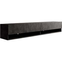 Meubella - TV-Meubel Asino - Grijs  - 180 cm