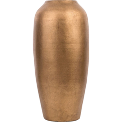 LORCA - Decoratieve vaas - Goud mat - Terracotta