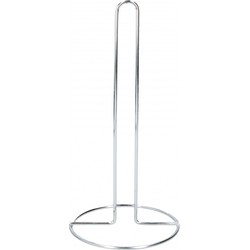 Keukenrolhouder RVS metaal - zilver - 28 cm - Handige keuken artikelen - Keukenrolhouders