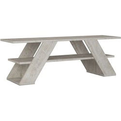 TV-meubel 3 planken L120 cm - Farfalla