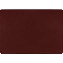 Krumble Placemat PU Leer - Bordeaux rood