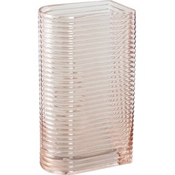 PTMD Lino Vaas - 11,5 x 6,5 x 20 cm  - Glas - Roze