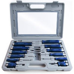 Schroevendraaiersset 12 delig chroom-vanadium
