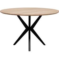 Kick eettafel Havard - 120cm - Naturel