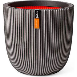 Pot bol Groove NL 54x52 antraciet bloempot