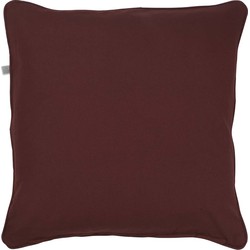 Dutch Decor JAVA - Kussenhoes bordeaux 50x50 cm - rood - Dutch Decor