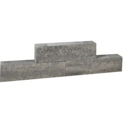 Minimaal 75! Forto Walling 60x10x10cm Grijs/Zwart