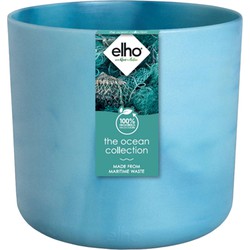 The ocean collection round 16cm atlantisch blauw