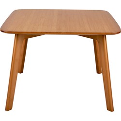 Leitmotiv - Side table Bamboo square - Donker hout