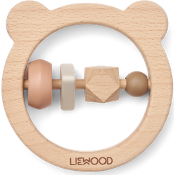 Liewood Liewood Avada wooden rattle Oat mix