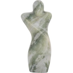 Ornament Male Abstract - Groen - 10x5x23cm