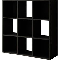 Meubella - Boekenkast Cajsa - Zwart - 90 cm