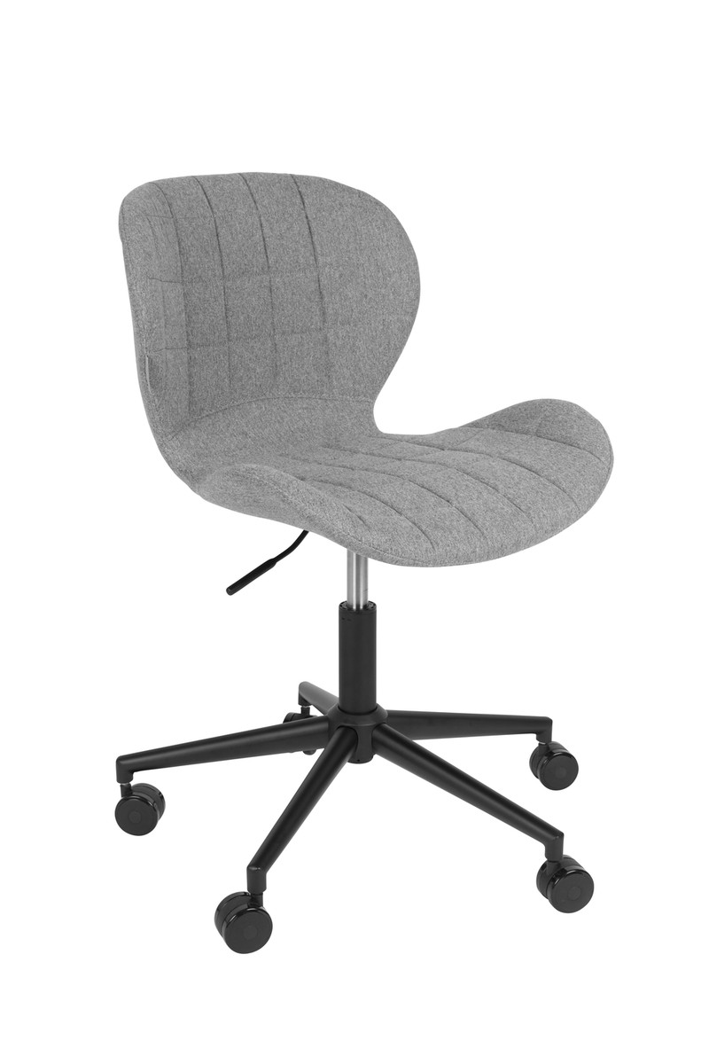 ZUIVER Office Chair Omg Black/Grey - 