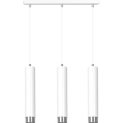 moderne hanglamp Piras Wit 3-lichts