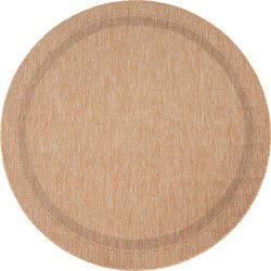 Binnen & Buitenkleed Romile - Kader / Lijstmotief - Beige - 240x340 cm