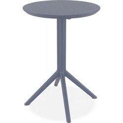 GIMLI 60 DINING ronde klaptafel 60x60x74 cm Grijs