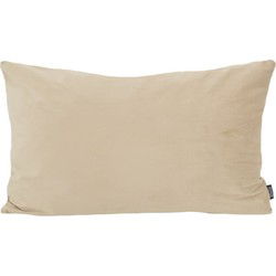 Sierkussen Velvet Beige Long | 30 x 50 cm | Velvet/Polyester