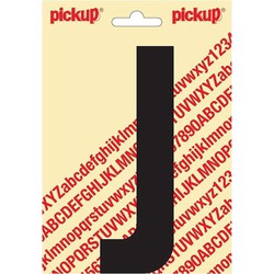 Plakletter Nobel Sticker letter J - Pickup