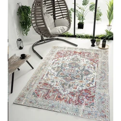 Ninova Vintage Multi vloerkleed - Wasbaar - 160 X 230 CM